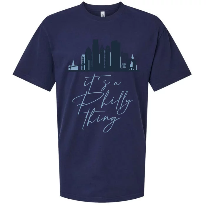 Its A Philly Thing Philadelphia City Sueded Cloud Jersey T-Shirt