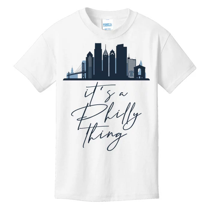 Its A Philly Thing Philadelphia City Kids T-Shirt