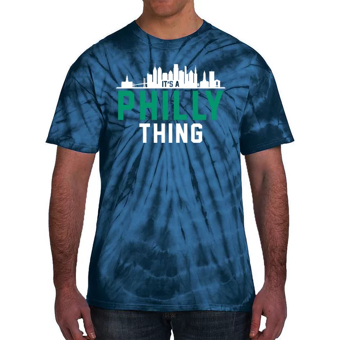 It's A Philly Thing City Skyline Pride Tie-Dye T-Shirt