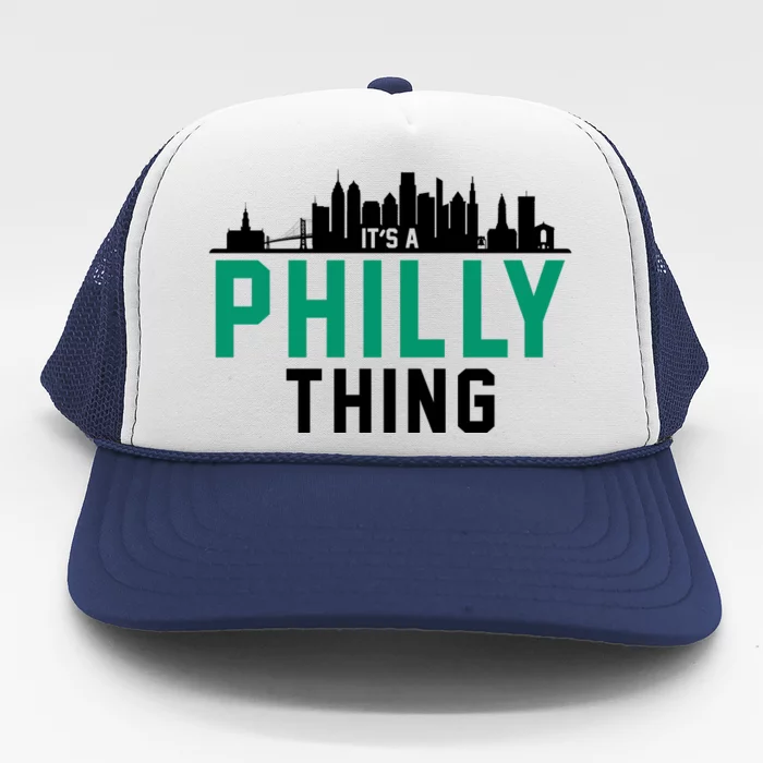 It's A Philly Thing City Skyline Pride Trucker Hat