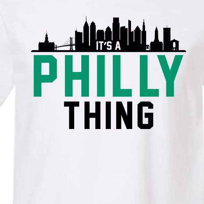 It's A Philly Thing City Skyline Pride Garment-Dyed Heavyweight T-Shirt