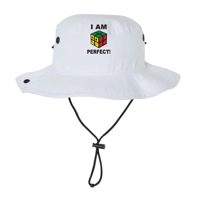 I Am Perfect Funny Retro Cube Meme Legacy Cool Fit Booney Bucket Hat