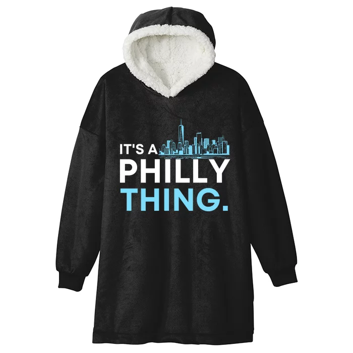 IT'S A PHILLY THING Hooded Wearable Blanket