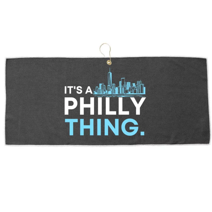 IT'S A PHILLY THING Large Microfiber Waffle Golf Towel