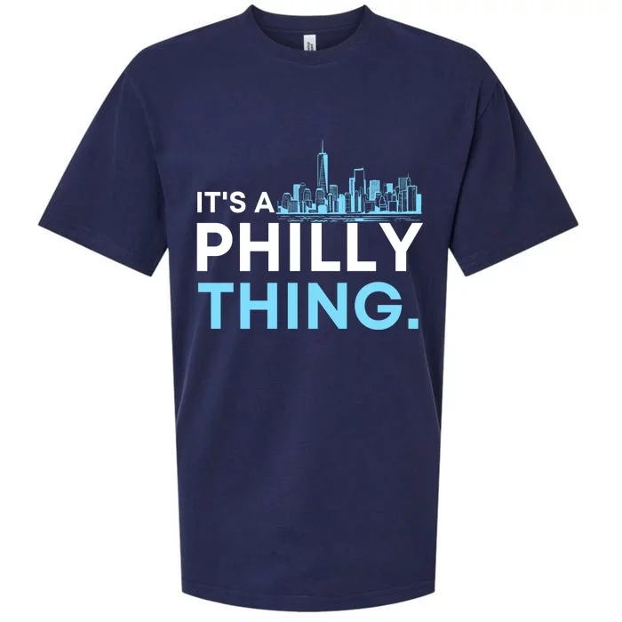 IT'S A PHILLY THING Sueded Cloud Jersey T-Shirt