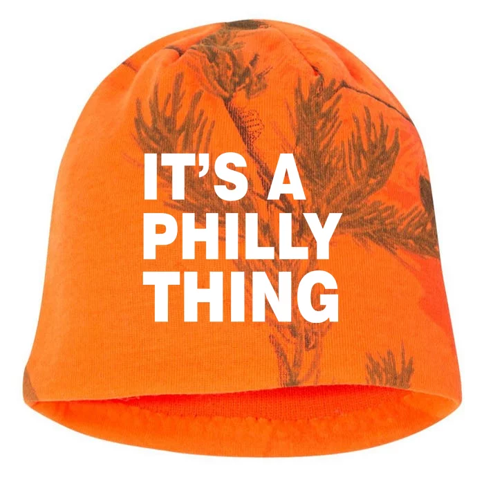 Its A Philly Thing Philadelphia Fan Kati - Camo Knit Beanie