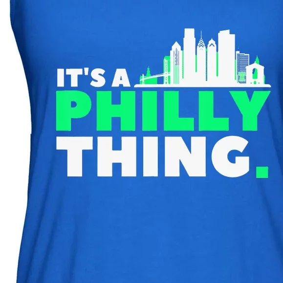 IT's A PHILLY THING Fan Its A Philadelphia Thing Ladies Essential Flowy Tank