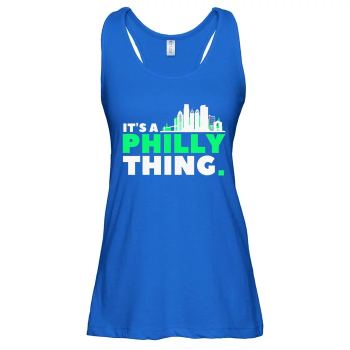 IT's A PHILLY THING Fan Its A Philadelphia Thing Ladies Essential Flowy Tank