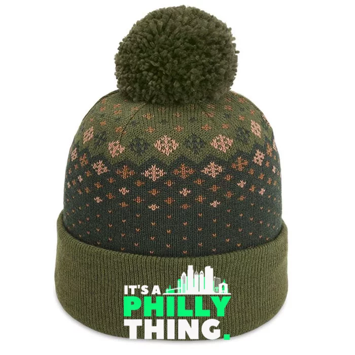 IT's A PHILLY THING Fan Its A Philadelphia Thing The Baniff Cuffed Pom Beanie