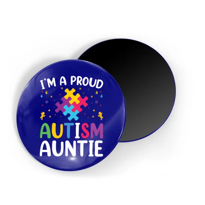 IM A Proud Autism Auntie Gift Magnet