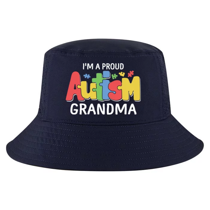 I'm A Proud Autism Grandma Awareness Gift Cool Comfort Performance Bucket Hat