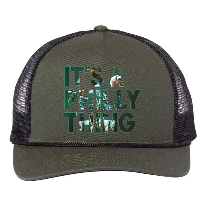 It's A Philly Thing Fan Retro Rope Trucker Hat Cap