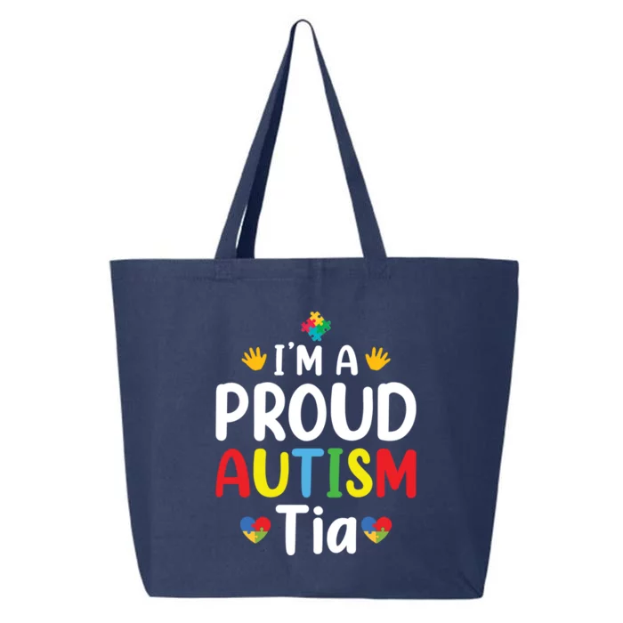 IM A Proud Autism Tia Gift 25L Jumbo Tote