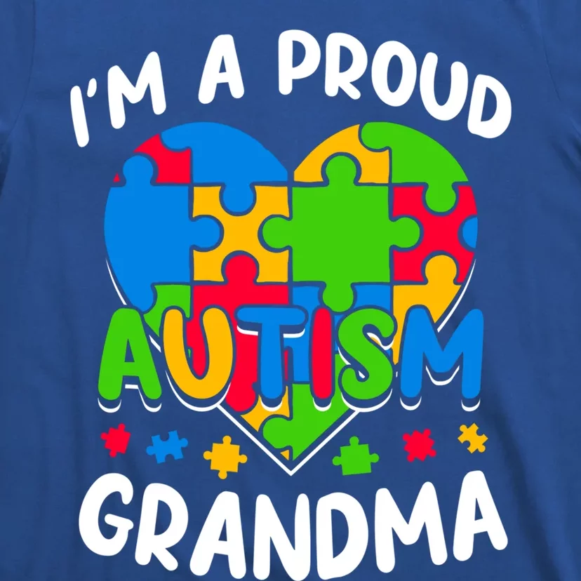 I'm A Proud Autism Grandma Awareness Cool Gift T-Shirt