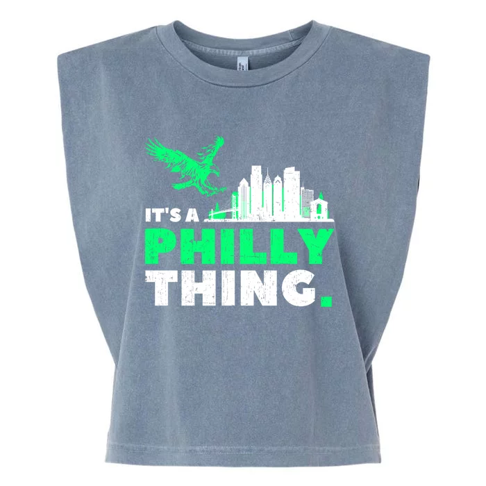 IT'S A PHILLY THING | Its A Philadelphia Thing Fan Garment-Dyed Women's Muscle Tee