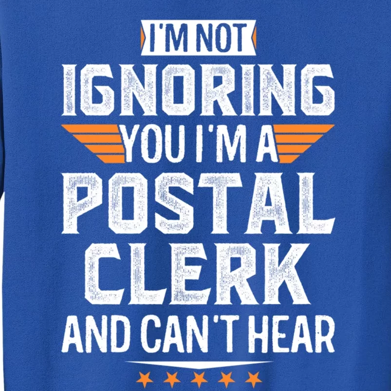 I’m A Postal Clerk And Can’t Hear Dad Mom Christmas Cute Gift Sweatshirt