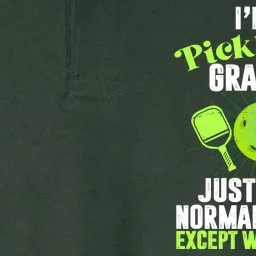 I'm A Pickleball Grandpa Just Like A Normal Grandpa Except Way Cooler Softstyle Adult Sport Polo