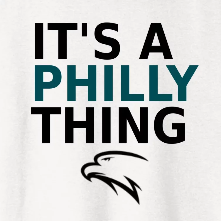 Its A Philly Thing Trending It's A Philly Thing Philadelphia Fan Women's Crop Top Tee