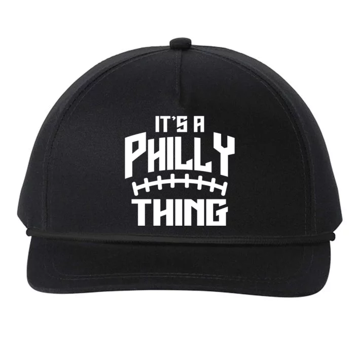 It's A Philly Thing Football Sport Lover Snapback Five-Panel Rope Hat