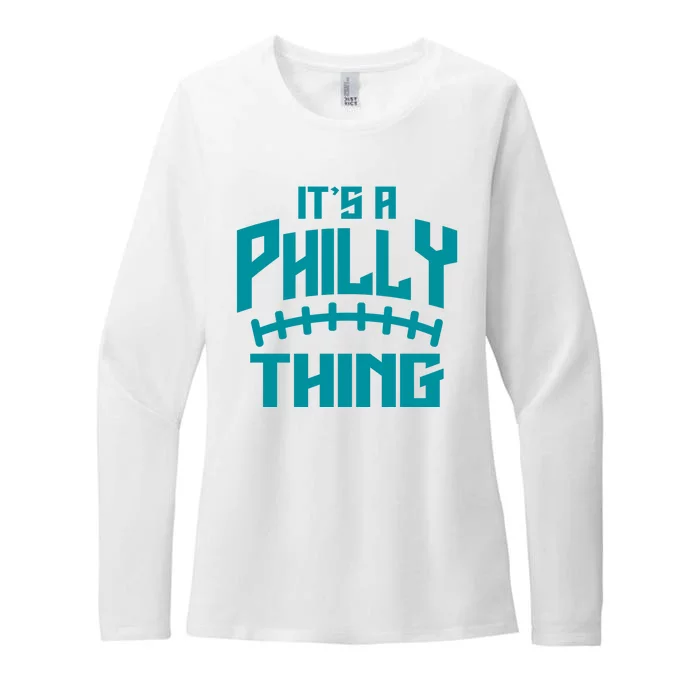 It's A Philly Thing Football Sport Lover Womens CVC Long Sleeve Shirt