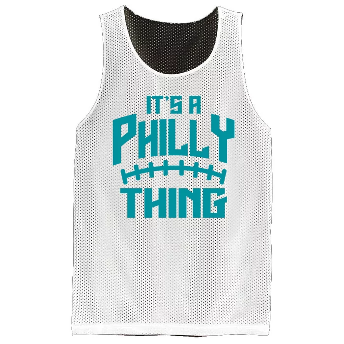 It's A Philly Thing Football Sport Lover Mesh Reversible Basketball Jersey Tank