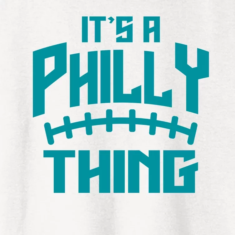 It's A Philly Thing Football Sport Lover Women's Crop Top Tee