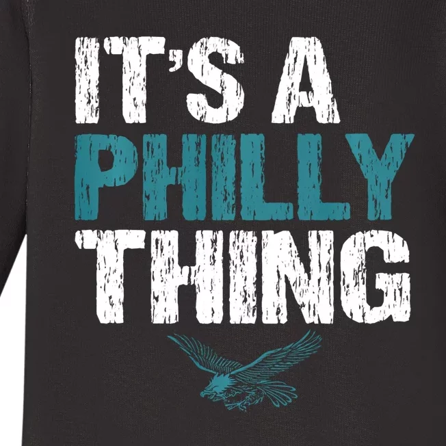 IT'S A PHILLY THING It's A Philadelphia Thing Baby Long Sleeve Bodysuit