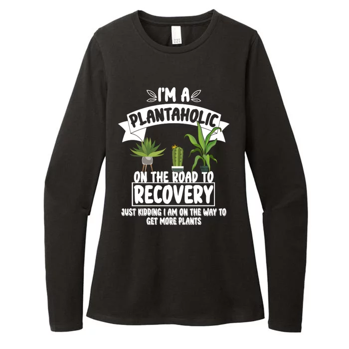 I'm A Plantaholic On The Road To Recovery Womens CVC Long Sleeve Shirt