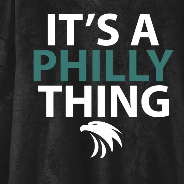 Its A Philly Thing Philadelphia Football Hooded Wearable Blanket