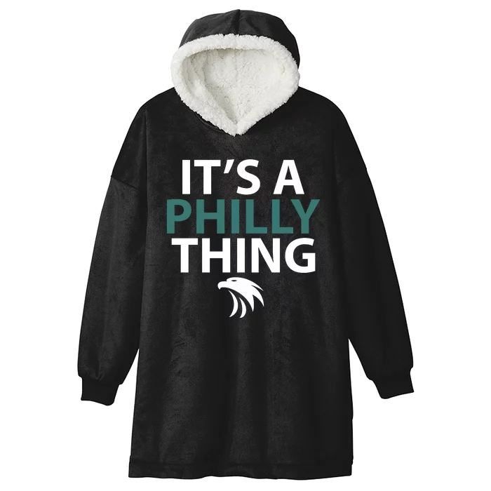 Its A Philly Thing Philadelphia Football Hooded Wearable Blanket