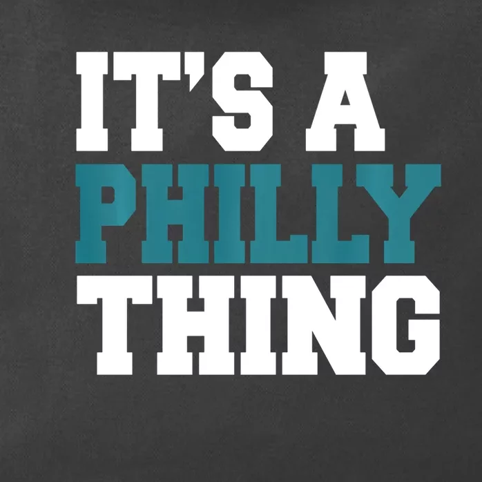 IT'S A PHILLY THING It's A Philadelphia Thing Trendy Zip Tote Bag