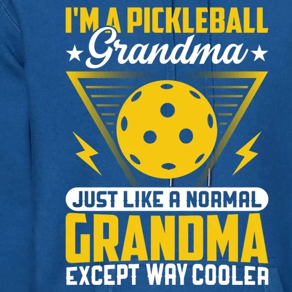 I'm A Pickleball Gift For Pickleball Player Premium Hoodie