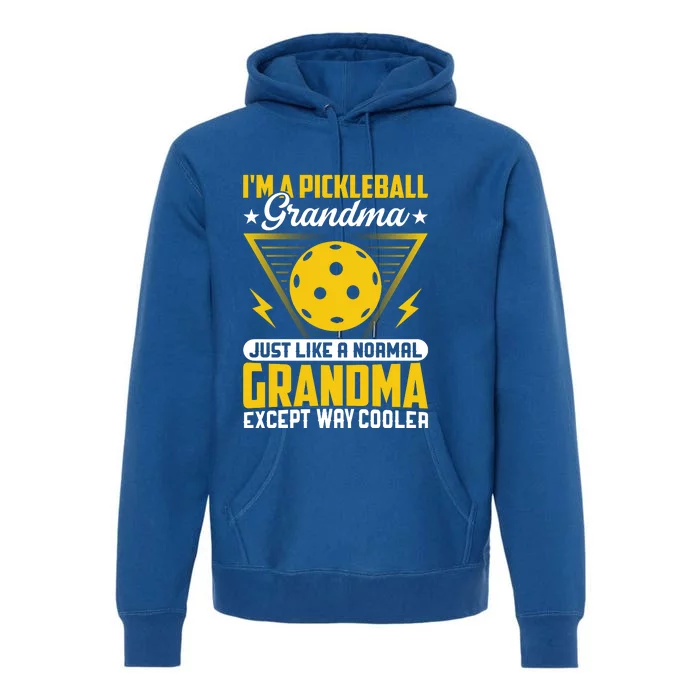 I'm A Pickleball Gift For Pickleball Player Premium Hoodie