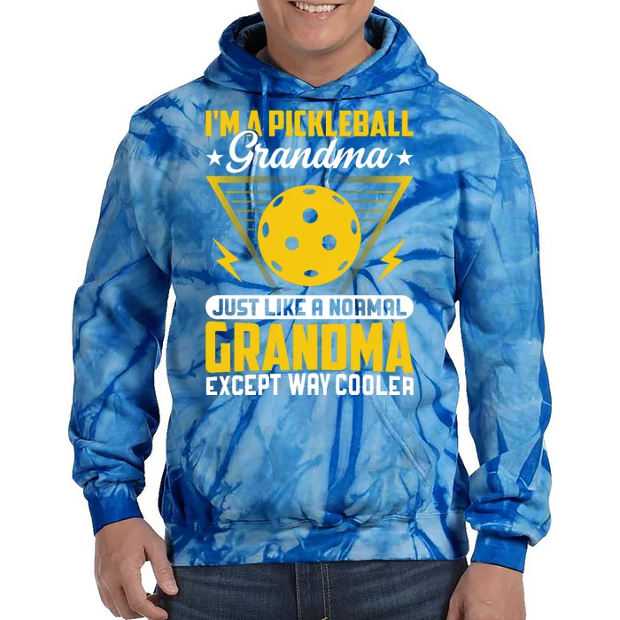 I'm A Pickleball Gift For Pickleball Player Tie Dye Hoodie