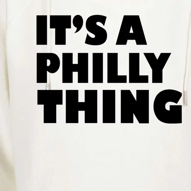 It's A Philly Thing Its A Philly Thing Philadelphia Football Womens Funnel Neck Pullover Hood