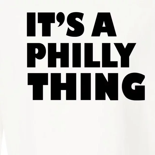 It's A Philly Thing Its A Philly Thing Philadelphia Football Cropped Pullover Crew