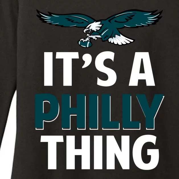 It's A Philly Thing Philadelphia Football Slogan Womens CVC Long Sleeve Shirt