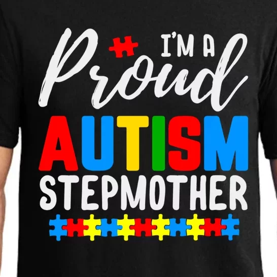 I'm A Proud Autism Stepmother Autism Gift Pajama Set