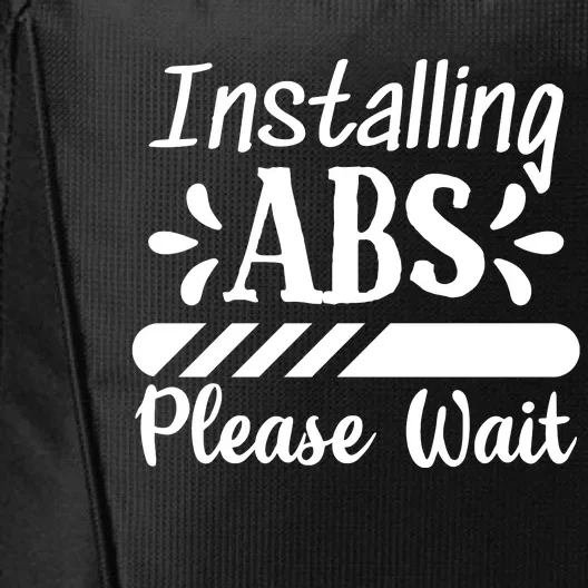 Installing Abs Please Wait | Workout City Backpack