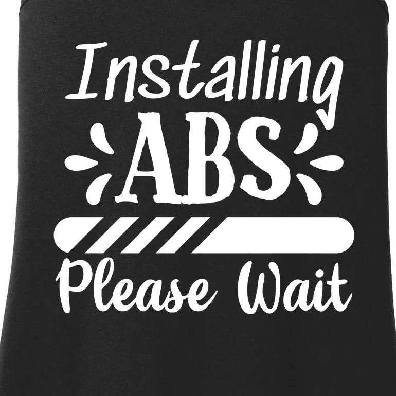 Installing Abs Please Wait | Workout Ladies Essential Tank