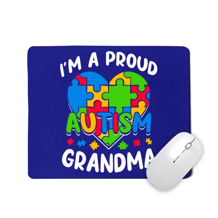 I'm A Proud Autism Grandma Awareness Gift Mousepad