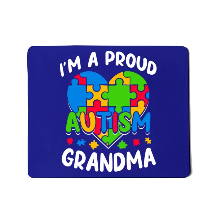 I'm A Proud Autism Grandma Awareness Gift Mousepad