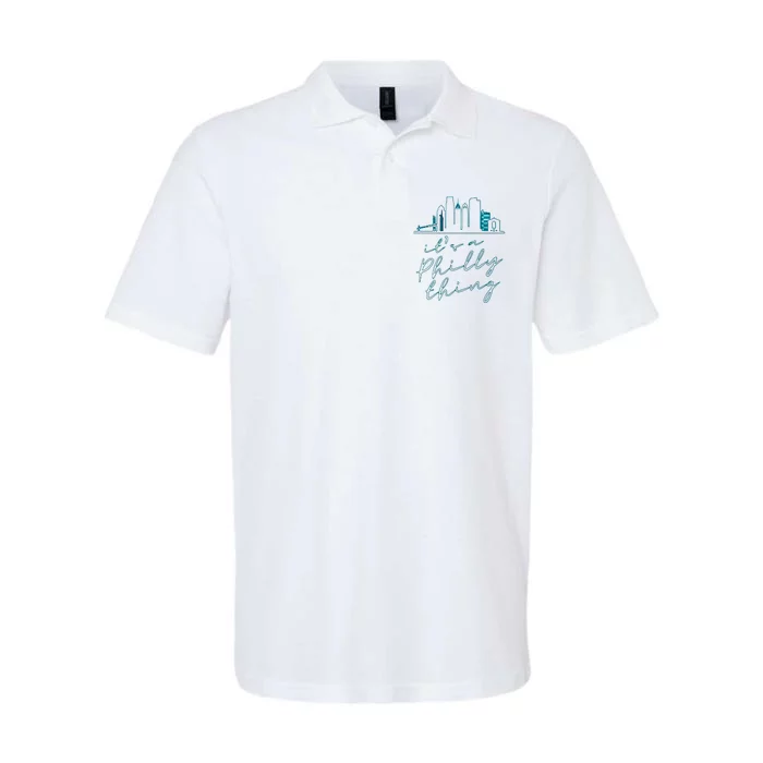 Its A Philly Thing Softstyle Adult Sport Polo