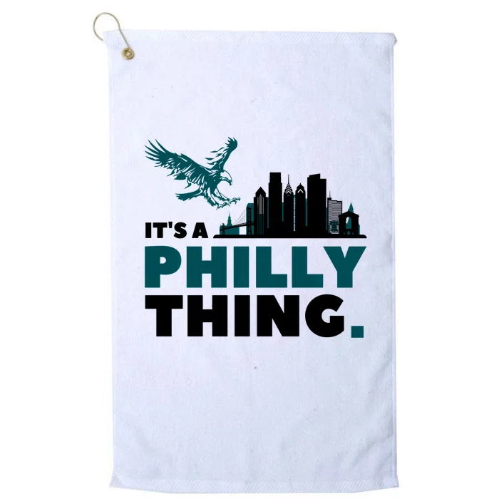 Its A Philadelphia Thing Design Platinum Collection Golf Towel