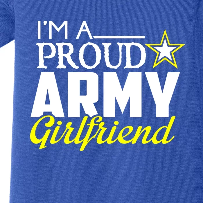 I'm A Proud Army Friend Design Military Friend Gift Baby Bodysuit