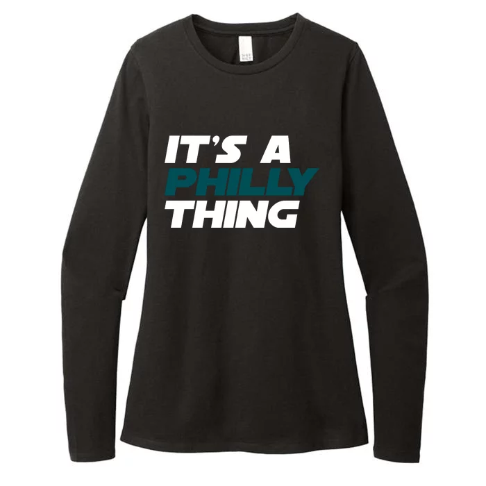 It's A Philly Thing Philadelphia Football Fan Womens CVC Long Sleeve Shirt