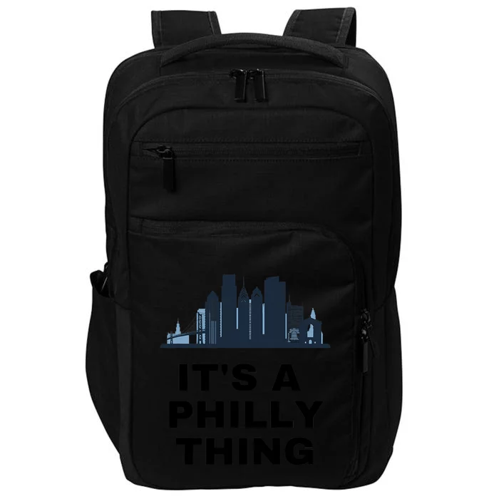 It's A Philly Thing White Impact Tech Backpack