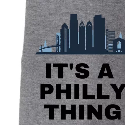 It's A Philly Thing White Doggie 3-End Fleece Hoodie