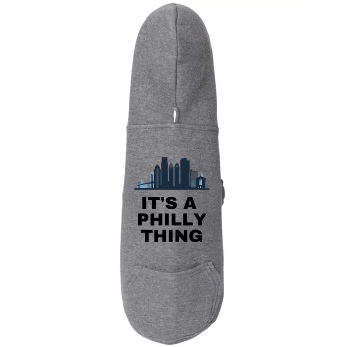 It's A Philly Thing White Doggie 3-End Fleece Hoodie