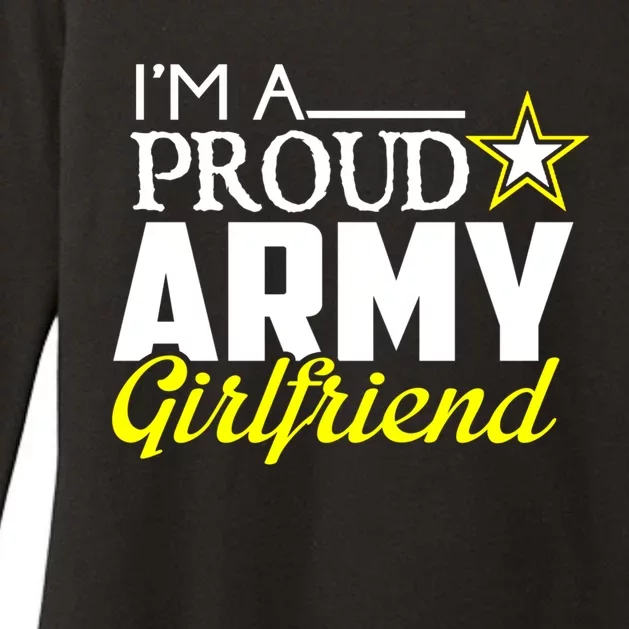 I'm A Proud Army Friend Design Military Friend Gift Womens CVC Long Sleeve Shirt